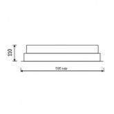 PRBLUX/R 418 /595/ светильник Световые Технологии