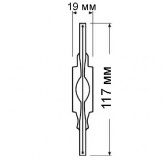 Лампа металлогалогенная Osram HQI-TS 70W/Blue RX7s (МГЛ)