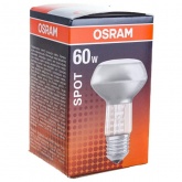 Лампа накаливания зеркальная Osram CONCENTRA R63 SPOT 60W 220V E27 960cd 30° d63x105mm