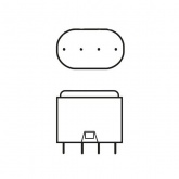 Лампа Osram Dulux L 55W/940 DE LUXE 2G11 холодно-белая