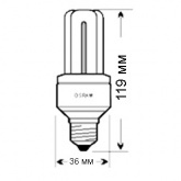 Лампа энергосберегающая Osram INTELLIGENT 7W/840 E14