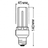 Лампа энергосберегающая Osram FACILITY 18W/825 E27 170-310V