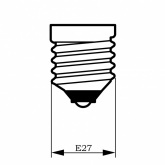 Лампа энергосберегающая Osram GLOBE 18W/825 E27 d120x170