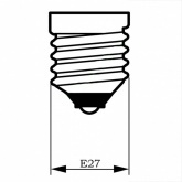 Лампа ртутная Osram HQL 50W E27