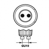 Лампа светодиодная MR16 6W 6400K 220V GU10 LED3 холодная