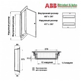 Шкаф для скрытой установки ABB UK524N3 на 24(28) модуля