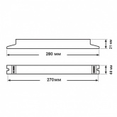 ЭПРА Osram QTP5 3x14, 4x14 для люминесцентных ламп T5