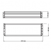 Блок питания для светодиодов Osram Optotronic OT 240/220-240/24 P IP67 0-240W 24V 250х80х39