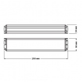 Блок питания для светодиодов Osram Optotronic OT 80/220-240/24 DIM P IP67 0-80W 24V 250х50х34