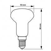 Светодиодная лампа Philips LED R50 ESS 4W (50W) 230V 6500K E14 белый свет
