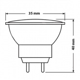 Лампа галогенная Osram 46892 SP DECOSTAR 35S Titan 35W 10° 12V GU4