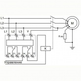 Реле контроля фаз Меандр РКФ-М08-3-15 AC 400В УХЛ4 защита электродвигателей крановых установок