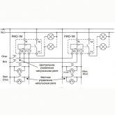 Импульсное реле освещения Меандр РИО-1М 16А 230В АС на DIN-рейку
