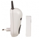 Беспроводной дверной звонок Zamel Булик в розетку, 1 мелодия, 100м,