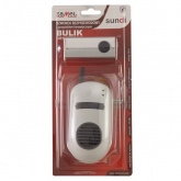 Беспроводной дверной звонок Zamel Булик в розетку, 1 мелодия, 100м,