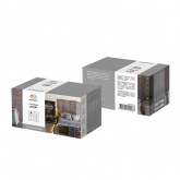 Гирлянда светодиодная Дождь 1,5х1м 96LED мультиколор, 8 режимов свечения, прозрачный провод, 230В