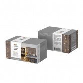 Гирлянда светодиодная Дождь 1,5х1,5м 144LED тепло-белый, 8 режимов свечения, прозрачный провод, 230В