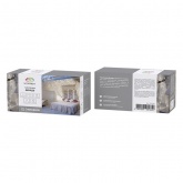 Гирлянда светодиодная Дождь 2x2,5м 300LED белый, 8 режимов свечения, прозрачный провод, 230В