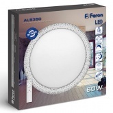 Светильник светодиодный Feron AL5350 60W Max. 3000К-6500K 5000Lm управляемый