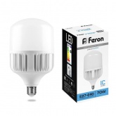 Лампа светодиодная Feron LED LB-65 30W 6400K 175-265V E27-E40 2800Lm дневной свет