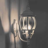 Светильник садово-парковый Классика Feron 8101 E27 160х220х450мм белый