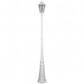 Светильник садово-парковый Классика 6211 E27 200х200х2100мм белый (столб 2100мм)