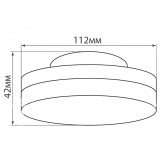 Лампа светодиодная таблетка Feron LB-170 9W 6400K 230V GX70 холодный свет