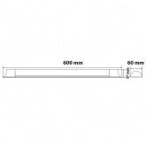 Светильник светодиодный AL5052 20W 4000K 1400Лм IP20 (аналог ЛПО-2х18)
