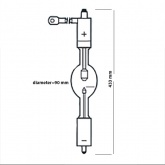 Лампа специальная ксеноновая Osram XBO 10000W/HS OFR SFa30-9.5/SFa30-7.9