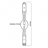 Лампа специальная ксеноновая Osram XBO 4000W/HTP XL OFR SFa27-14/SFc27-14