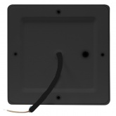 Светодиодный светильник Foton FL-LED CUPSPOT Quad 30W Black 4000K 3000Lm квадратный 160x165mm