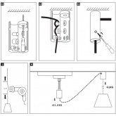 Переходник Paulmann Flex Pendel для шинопровода URail хром матовый (для сторонних светильников)