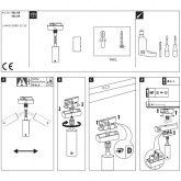 Переходник Paulmann Flex Pendel для шинопровода URail хром матовый (для сторонних светильников)