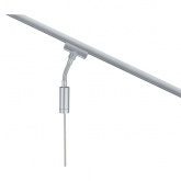 Переходник Paulmann Flex Pendel для шинопровода URail хром матовый (для сторонних светильников)