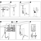 Переходник Paulmann Flex Pendel для шинопровода URail хром матовый (для сторонних светильников)
