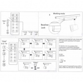 Беспроводной радио адаптер-диммер Paulmann max. 50W (On/Off/DIM) для шинопровода URail хром матовый