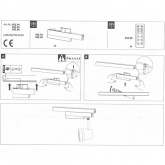 Беспроводной радио адаптер-диммер Paulmann max. 50W (On/Off/DIM) для шинопровода URail хром матовый
