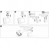Беспроводной радио адаптер-диммер Paulmann max. 50W (On/Off/DIM) для шинопровода URail Белый