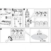 Датчик движения Paulmann Motion max.500W для шинопровода URail хром матовый