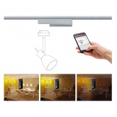 Беспроводной Bluetooth адаптер-диммер Paulmann max. 50W (On/Off/DIM) для шинопровода URail хром/мат