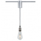 Переходник Paulmann Universal Pendant Adapter для шинопровода URail хром матовый