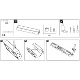 Центральное/Конечное питание Paulmann max. 1000W 230V для шинопровода URail белый