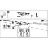 Х-соединитель Paulmann max. 1000W 230V для шинопровода URail титан