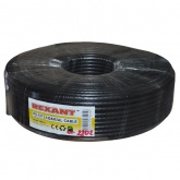 Кабель коаксиальный Rexant RG-6U телевизионный сталь омедненная 75 Ом уличный [бухта 305м]