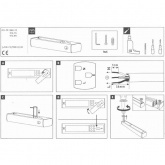 Конечное питание Paulmann max. 1000W 230V для шинопровода URail белый