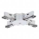 Х-соединитель Paulmann max. 1000W 230V для шинопровода URail белый