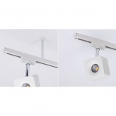 Стойка Paulmann для шинопровода URail H-105mm белый