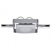 Тросовая система 4 светильника Paulmann MacLED 4x4W 4x200lm 2700K 230/12V 10m хром матовый