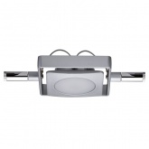 Тросовая система 5 светильников Paulmann MacLED 5x4W 5x200lm 2700K 230/12V 10m хром матовый