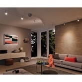 Тросовая система 6 светильников Paulmann Sheela LED GU5.3 max. 6x4W 230/12V 10m хром матовый/опал